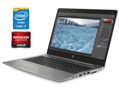 Игровой ультрабук Б-класс HP ZBook 14u G6 / 14" (1920x1080) IPS / Intel Core i7-8665U (4 (8) ядра по 1.9 - 4.8 GHz) / 16 GB DDR4 / 512 GB SSD NVMe / AMD Radeon Pro WX 3200, 4 GB GDDR5, 128-bit / WebCam / Win 10 Pro