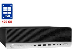 ПК Б-клас HP EliteDesk 800 G3 SFF / Intel Pentium G4400T (2 ядра по 2.9 GHz) / 8 GB DDR4 / 120 GB SSD / Intel HD Graphics 510