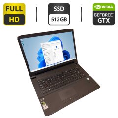 Игровой ноутбук Clevo N170RD / 17.3" (1920x1080) TN / Intel Core i7-6700HQ (4 (8) ядра по 2.6 - 3.5 GHz) / 16 GB DDR3 / 512 GB SSD / nVidia GeForce GTX 960M, 2 GB GDDR5, 128-bit / WebCam