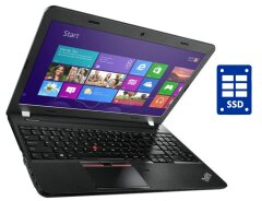 Ноутбук Lenovo ThinkPad E550 / 15.6" (1366x768) TN / Intel Core i3-5005U (2 (4) ядра по 2.0 GHz) / 8 GB DDR3 / 240 GB SSD / Intel HD Graphics 5500 / WebCam / DVD-ROM / Win 10 Pro