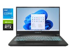 Игровой ноутбук Б-класс Gigabyte G5 MD / 15.6" (1920x1080) IPS / Intel Core i5-11400H (6 (12) ядер 4.5 GHz) / 16 GB DDR4 / 512 GB SSD / nVidia GeForce RTX 3050 Ti, 4 GB GDDR6, 128-bit / WebCam
