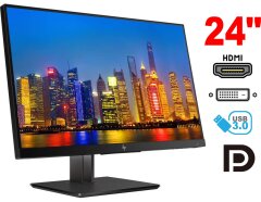Монитор HP Z24nf / 24" (1920x1080) IPS / 2x DP, 1x miniDP, 1x HDMI, 4x USB 3.0 / VESA 100x100 