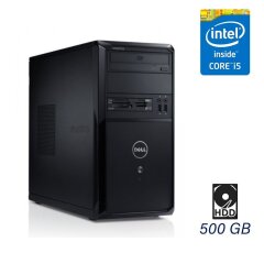 Системный блок Dell Vostro 270 Tower / Intel Core i5-2400 (4 ядра по 3.1 - 3.4 GHz) / 4 GB DDR3 / 500 GB HDD / Intel HD Graphics 2000 / HDMI