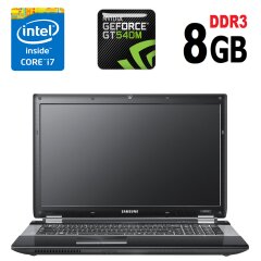 SAMSUNG RC730 / 17.3' / Intel Core i7-2630QM (4(8) ядра по 2.0-2.9GHz) / 8GB DDR3 / 500 GB HDD / GeForce GT 540M 2GB / Web-camera