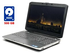Ноутбук Б-класс Dell Latitude E5530 / 15.6" (1366x768) TN / Intel Core i3-3110M (2 (4) ядра по 2.4 GHz) / 8 GB DDR3 / 500 GB HDD / Intel HD Graphics 4000 / WebCam / DVD-ROM
