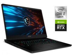 Игровой ноутбук MSI GP66 Leopard 10UG-431 / 15.6" (1920x1080) IPS / Intel Core i7-10750H (6 (12) ядер по 2.6 - 5.0 GHz) / 16 GB DDR4 / 500 GB SSD / nVidia GeForce RTX 3070, 8 GB GDDR6, 256-bit / WebCam 