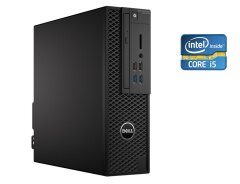 ПК Dell Precision 3420 SFF / Intel Core i5-6600 (4 ядра по 3.3 - 3.9 GHz) / 8 GB DDR4 / 256 GB SSD M.2 / Intel HD Graphics 530 / DVD-ROM / 180W / Win 10 Pro