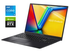 Новий ігровий ультрабук Asus Vivobook 16X K3605ZC / 16" (1920x1200) IPS / Intel Core i5-12450H (8 (12) ядер по 2.0 - 4.4 GHz) / 24 GB DDR4 / 1000 GB SSD M.2 NVMe / nVidia GeForce RTX 3050, 4 GB GDDR6, 128-bit / WebCam