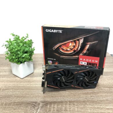 Діскретна відеокарта AMD Gigabyte Radeon RX 570, 4 GB GDDR5, 256bit