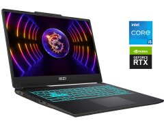 Игровой ноутбук MSI Cyborg 15 A12VF / 15.6" (1920x1080) IPS / Intel Core i5-12450H (8 (12) ядер по 3.3 - 4.4 GHz) / 16 GB DDR5 / 512 GB SSD M.2 / nVidia GeForce RTX 4060, 8 GB GDDR6, 128-bit / WebCam / Win 11 Home