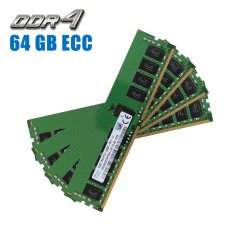Комплект: Серверная оперативная память Hynix / 64 GB (4x16 GB) / 1Rx4 PC4-2400T / DDR4 ECC / 2400 MHz
