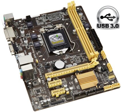 Материнская плата Asus B85M-K / Socket LGA1150