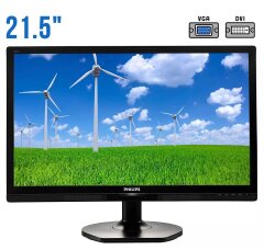 Монитор Б-класс Philips 221S6L / 21.5" (1920x1080) TN / VGA, DVI / VESA 100x100