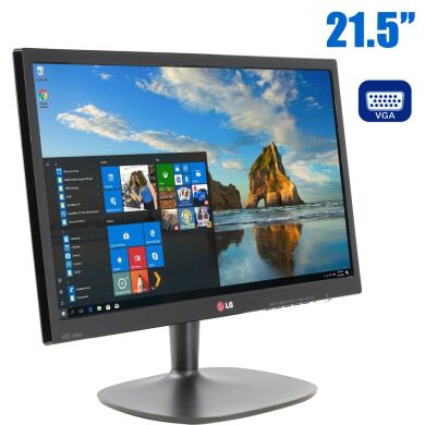 Монитор LG 22M35A-B / 21.5" (1920x1080) TN+film / VGA / VESA 75x75 