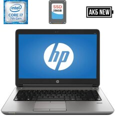 Ноутбук HP ProBook 640 G2 / 14" (1366x768) TN / Intel Core i7-7600U (2 (4) ядра по 2.8 - 3.9 GHz) / 8 GB DDR4 / 256 GB SSD / Intel HD Graphics 620 / WebCam / DisplayPort / АКБ NEW