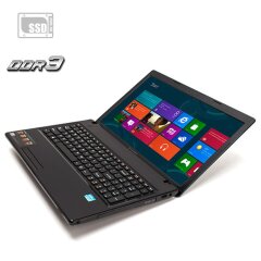 Ноутбук Lenovo G580 / 15.6" (1366x768) TN / Intel Celeron 1000M (2 ядра по 1.8 GHz) / 4 GB DDR3 / 120 GB SSD / Intel HD Graphics / DVD-ROM