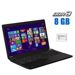 Ноутбук Toshiba Satellite C70-B-128 / 17.3" (1600x900) TN / Intel Core i3-4100U (2 (4) ядра по 1.8 GHz) / 8 GB DDR3 / 240 GB SSD / Intel HD Graphics 4400 / WebCam