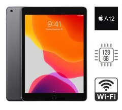 Планшет Б-класс Apple iPad A2270 MYLD2LLA (8th Gen, 2020) / 10.2" (2160x1620) IPS / Apple A12 Bionic (6 ядер до 1.6 - 2.5 GHz) / 3 GB RAM / 128 GB Memory / Wi-Fi