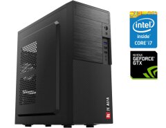 Ігровий ПК 2E Alfa Black Tower NEW / Intel Core i7-4770 (4 (8) ядра по 3.4 - 3.9 GHz) / 16 GB DDR3 / 480 GB SSD NEW / nVidia GeForce GTX 1660 Super, 6 GB GDDR6, 192-bit / 750W + Wi-Fi адаптер D-Link DWA-140