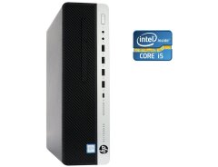 ПК HP EliteDesk 800 G3 SFF / Intel Core i5-7500 (4 ядра по 3.4 - 3.8 GHz) / 8 GB DDR4 / 256 GB SSD / Intel HD Graphics 630