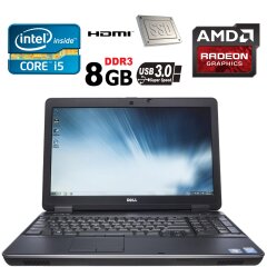 Dell Latitude E6540 / 15.6' / Intel Core i5-4300M (2(4) ядра по 2.6-3.3GHz) / 8GB DDR3 / 120 GB SSD / ATI HD 8790M, 2GB DDR5, 128-bit / USB 3.0 / web-cam