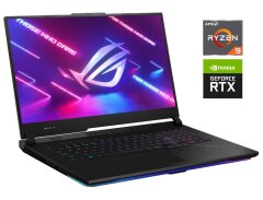 Ігровий ноутбук Asus ROG Strix SCAR G733PY / 17.3" (2560x1440) IPS / AMD Ryzen 9 7945HX (16 (32) ядер по 2.5 - 5.4 GHz) / 32 GB DDR5 / 1000 GB SSD NVMe / nVidia GeForce RTX 4090, 16 GB GDDR6, 256-bit / WebCam