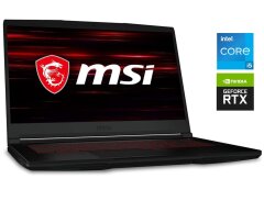 Игровой ноутбук Б-класс MSI GF63 Thin GF63 12UCX / 15.6" (1920x1080) IPS / Intel Core i5-12450H (8 (12) ядер по 3.3 - 4.4 GHz) / 8 GB DDR4 / 512 GB SSD / nVidia GeForce RTX 2050, 4 GB GDDR6, 64-bit / WebCam