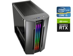 Сборка под заказ: игровой ПК Cougar Gemini M Iron Gray with Window Tower / Intel Core i5-12400F (6 (12) ядер по 2.5 - 4.4 GHz) / 16 GB DDR4 / 1000 GB SSD / nVidia GeForce RTX 3060 Ti, 8 GB GDDR6, 256-bit / 600W