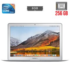 Ультрабук Apple MacBook Air 13 (2013) A1466 / 13.3" (1440x900) TN / Intel Core i7-4650U (2 (4) ядра по 1.7 - 3.3 GHz) / 8 GB DDR3 / 256 GB SSD / Intel HD Graphics 5000 / WebCam