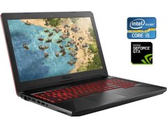 Ігровий ноутбук Б-клас Asus TUF Gaming FX504GM / 15.6" (1920x1080) IPS / Intel Core i5-8300H (4 (8) ядра по 2.3 - 4.0 GHz) / 8 GB DDR4 / 512 GB SSD / nVidia GeForce GTX 1060, 3 GB GDDR5, 192-bit / WebCam