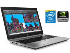 Мобильная рабочая станция HP Zbook 15 G5 / 15.6'' (1920x1080) IPS / Intel Core i7-8850H (6 (12) ядра по 2.6 - 3.4 GHz) / 16 GB DDR4 / 512 GB SSD + 512 GB SSD / nVidia Quadro P2000, 4 GB GDDR5, 128-bit / WebCam / Win 10 Pro