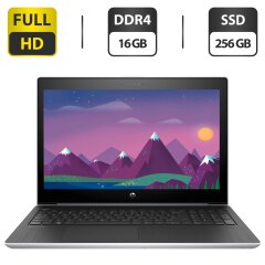 Ноутбук HP ProBook 450 G5 / 15.6" (1920x1080) IPS / Intel Core i5-8250U (4 (8) ядра по 1.6 - 3.4 GHz) / 16 GB DDR4 / 256 GB SSD M.2 / Intel UHD Graphics 620 / WebCam