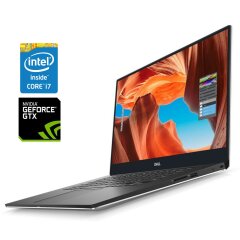 Игровой ультрабук Б-класс Dell XPS 7590 / 15.6" (1920x1080) IPS / Intel Core i7-9750H (6 (12) ядер по 2.6 - 4.5 GHz) / 16 GB DDR4 / 512 GB SSD NVMe / nVidia GeForce GTX 1650, 4 GB GDDR5, 128-bit / WebCam