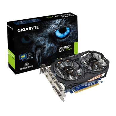 Дискретная видеокарта nVidia GeForce GTX 750 Ti 2GB GDDR5