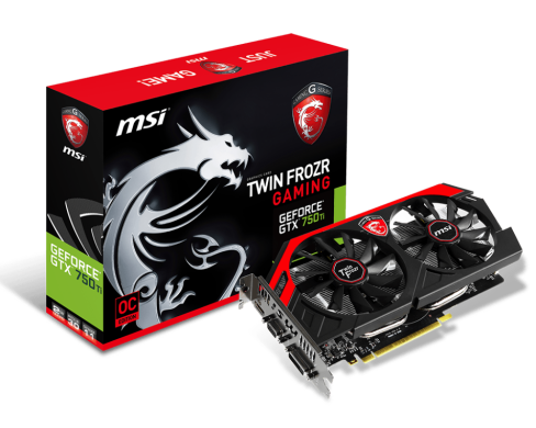 Дискретная видеокарта nVidia GeForce GTX 750 Ti 2GB GDDR5