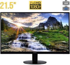Монітор Б-клас Acer K222HQL / 21.5" (1920x1080) IPS / DVI, VGA / VESA 100x100