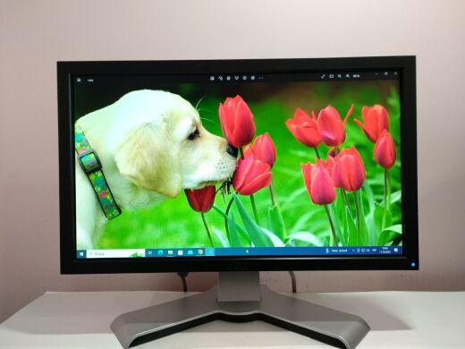 Монитор Б-класс Dell P2011H / 20" (1600x900) TN / DVI, VGA, USB / VESA 100x100 Монитор Б-класс Dell P2011H / 20" (1600x900) TN / DVI, VGA, USB / VESA 100x100