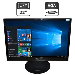 Монитор Б-класс Fujitsu Amilo LSL 3220WS D22W-1 / 22" (1680x1050) TN / VGA, DVI / VESA 100x100 + Кабели (VGA и питания) в комплекте