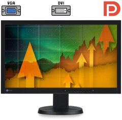 Монитор Eizo FlexScan EV2335W / 23" (1920x1080) IPS / VGA, DVI, DisplayPort, Audio / Встроенная колонка 1x 0.5W / VESA 100x100