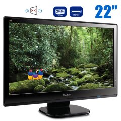 Монитор ViewSonic VX2253mh-LED / 22" (1920x1080) TN+Film / HDMI, VGA, Audio / Встроенные колонки 2x 2W
