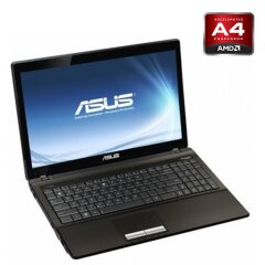 Ноутбук Б-класс Asus K53T / 15.6" (1366x766) TN / AMD A4-3300M (2 ядра по 1.9 - 2.5 GHz) / 4 GB DDR3 / 320 GB HDD / AMD Radeon HD 6480G Graphics / DVD-ROM / АКБ не держит
