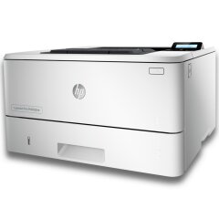Принтер HP LaserJet Pro M402dne / Лазерная монохромная печать / 1200x1200 dpi / A4 / 38 стр/мин / USB 2.0, Ethernet / Дуплекс + Кабель питания