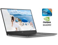 Мобильная рабочая станция Dell Precision 5520 / 15.6" (1920x1080) IPS / Intel Xeon E3-1505M v6 (4 (8) ядра по 3.0 - 4.0 GHz) / 16 GB DDR4 / 256 GB SSD / nVidia Quadro M1200, 4 GB GDDR5, 128-bit / WebCam