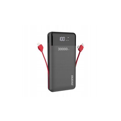 Power Dudao K1Max Black (6970379617618) / 30000 mAh / 20W / до 12V/до 3A