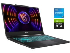 Игровой ноутбук MSI Cyborg 15 A12VE-024NEU / 15.6" (1920x1080) IPS / Intel Core i5-12450H (8 (12) ядер по 3.3 - 4.4 GHz) / 16 GB DDR5 / 512 GB SSD / nVidia GeForce RTX 4050, 6 GB GDDR6, 96-bit / WebCam