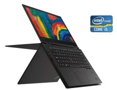 Ультрабук-трансформер Б-клас Lenovo ThinkPad X1 Yoga 3rd / 14" (1920x1080) IPS Touch / Intel Core i5-8350U (4 (8) ядра по 1.7 - 3.6 GHz) / 16 GB DDR3 / 256 GB SSD / Intel UHD Graphics 620 / WebCam / Windows 10
