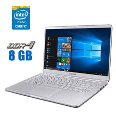 Ультрабук Б-класс Samsung NP900X3T / 13.3" (1920x1080) IPS / Intel Core i7-8550U (4 (8) ядра по 1.8 - 4.0 GHz) / 8 GB DDR4 / 240 GB SSD / Intel UHD Graphics 620 / WebCam