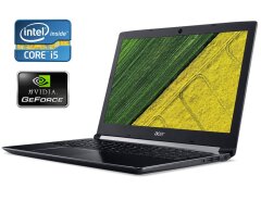 Ноутбук Acer Aspire A515-51G / 15.6" (1920x1080) IPS / Intel Core i5-8250U (4 (8) ядра по 1.6 - 3.4 GHz) / 8 GB DDR4 / 256 GB SSD / nVidia GeForce MX150, 2 GB GDDR5, 64-bit / WebCam