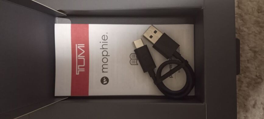 Новий Power Bank Tumi Mophie 5000 / 5000 mAh / 20W / 5V/3A