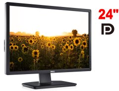 Монитор Dell UltraSharp U2412Mb / 24" (1920x1200) IPS / 1x DP, 1x DVI, 1x VGA, 5x USB 2.0 / VESA 100x100 / Pivot